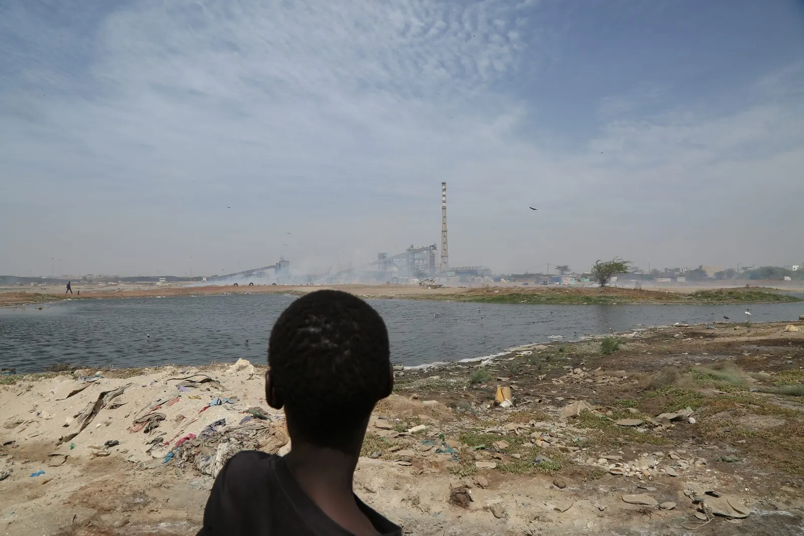 Un front maritime, entre mer et feu